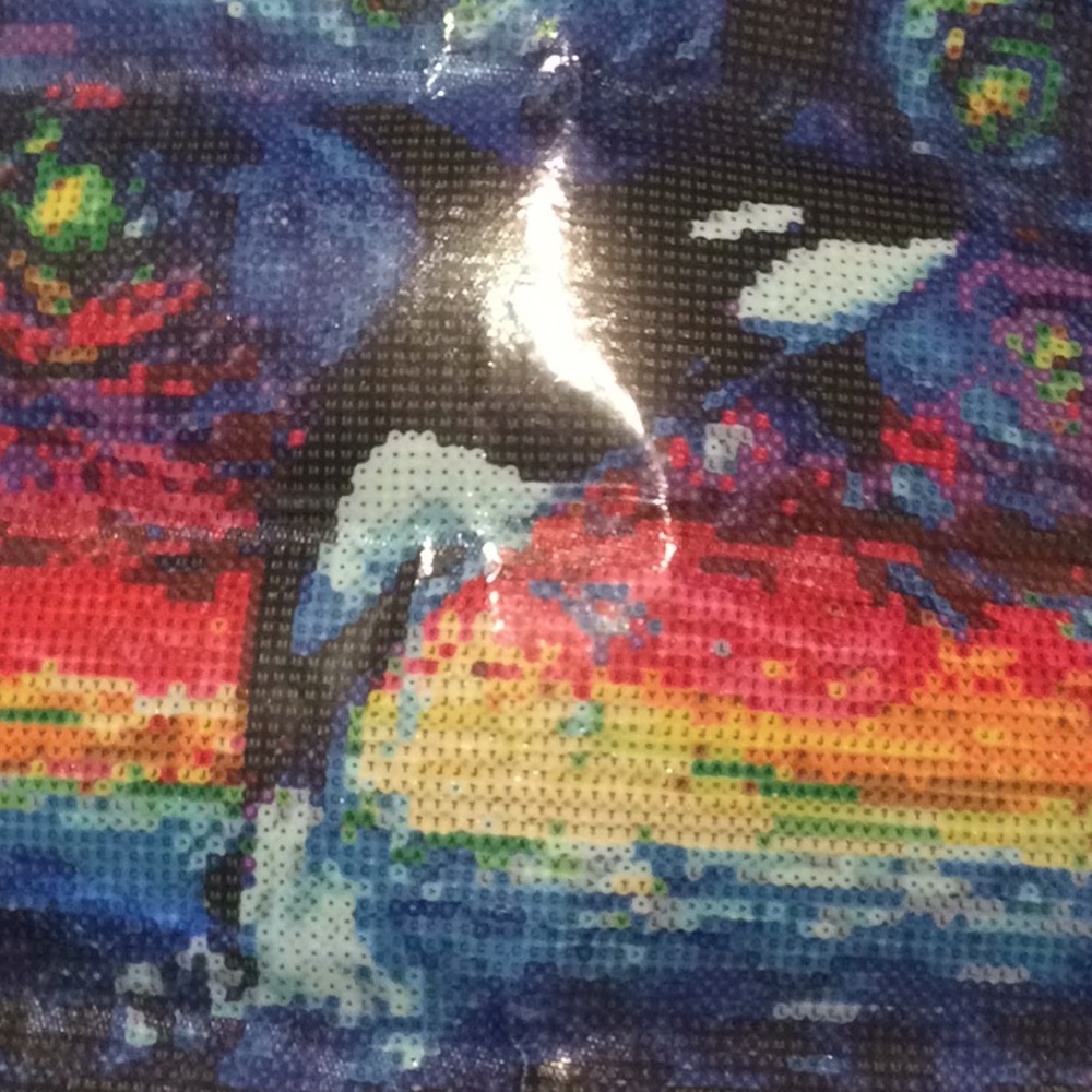 Orca A Jumping Killer Whale Diamond Painting Kit